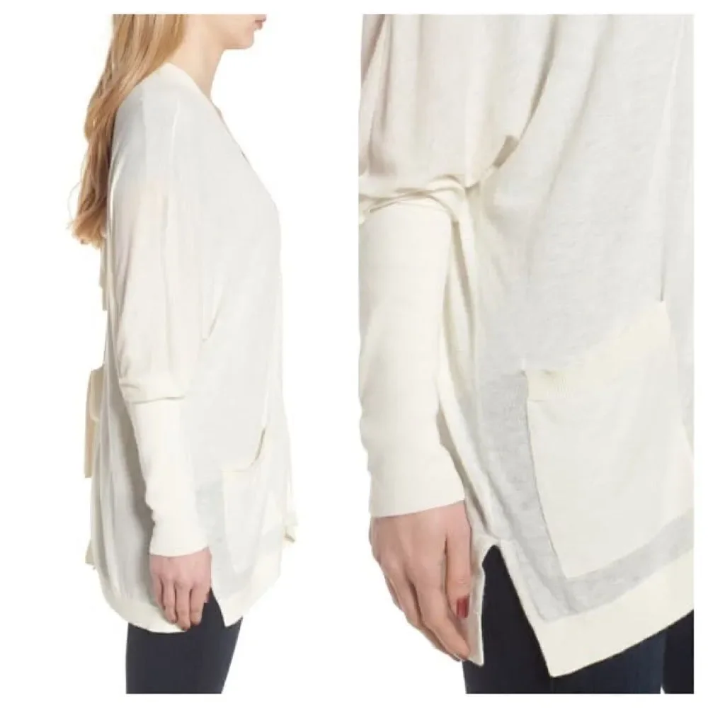 Trouve Tie Back Cardigan Size M/L